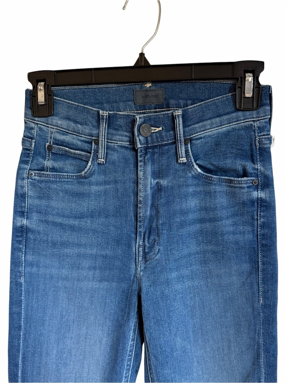 Mother Mid Rise Dazzler Ankle Wish On A Star Jeans Size 23 - Picture 3 of 11